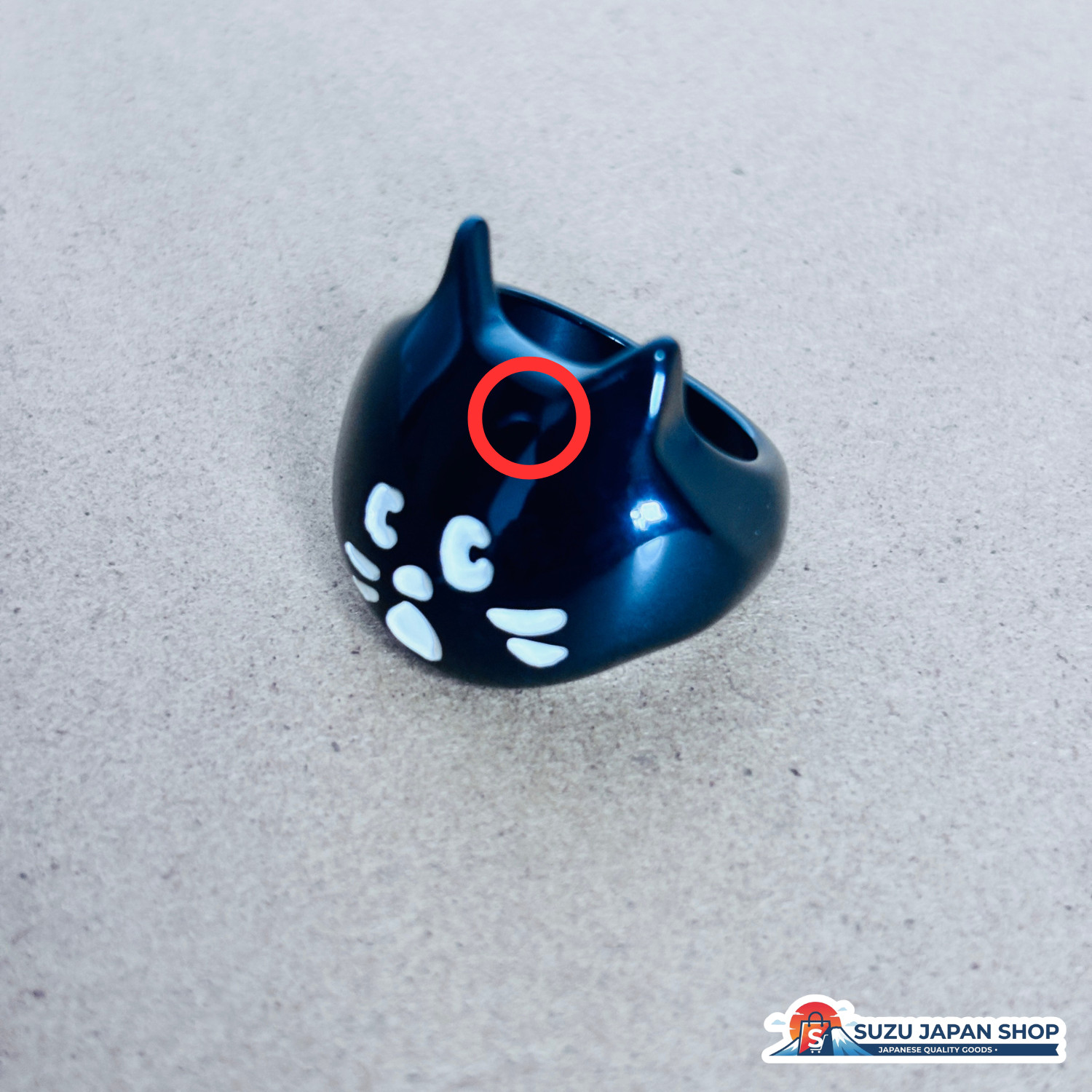 Ne-net Nenet Nya Black Cat Ring Size US 6 11 Accessory Vintage Issey Miyake Rare