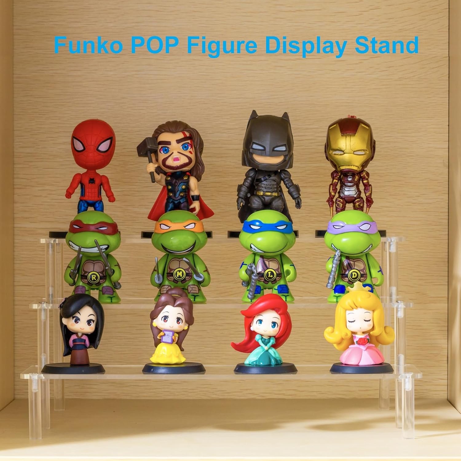Large Acrylic Display Risers, Perfume Stand Organizer, Clear Acrylic Shelf Riser