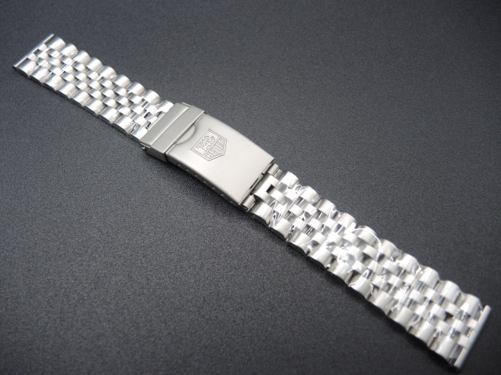 NEW 18MM STAINLESS SOLID LINKS BRACELET TAG HUER F1 WA1210-1215 QUARTZ WATCH