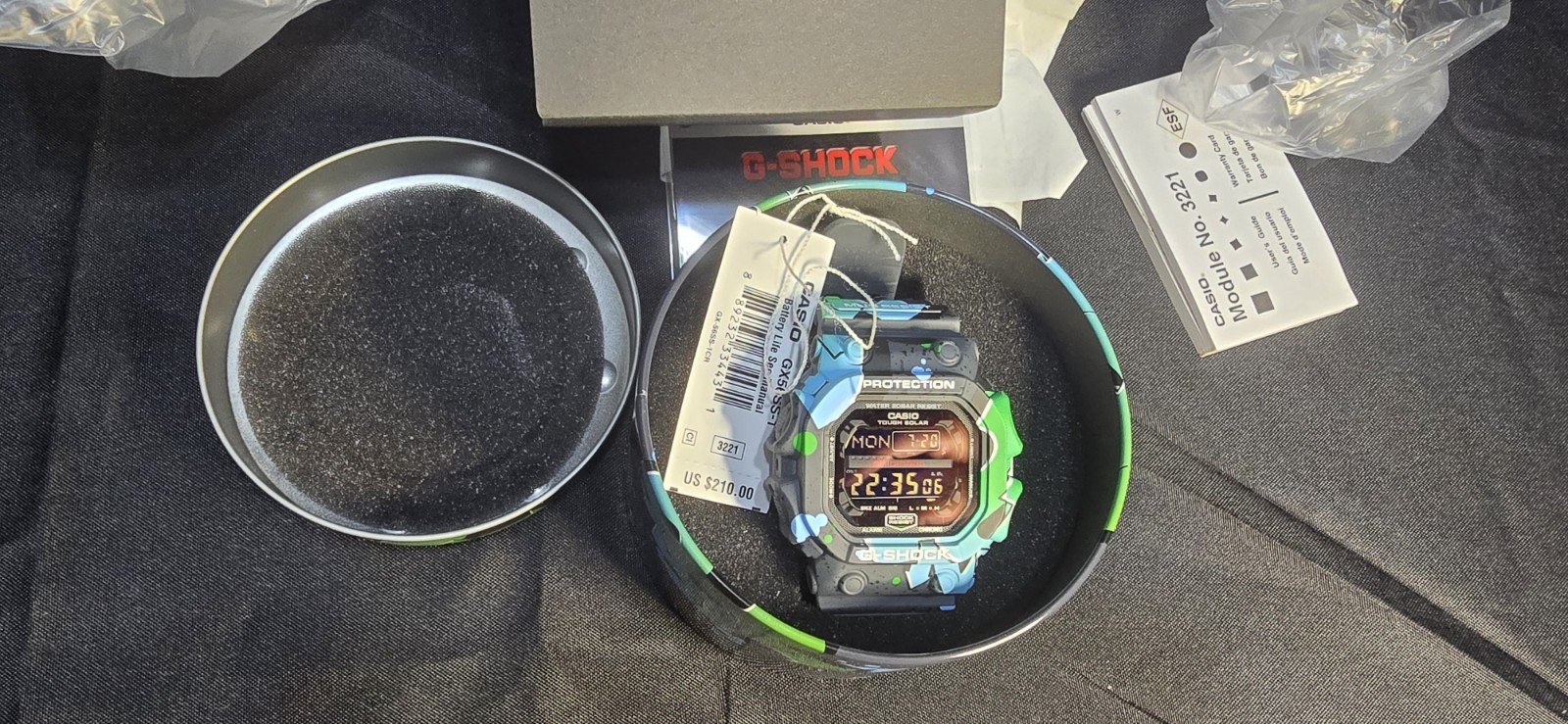 Casio G-Shock GX-56SS-1 Street Spirit Limited Edition Graffiti Digital Watch