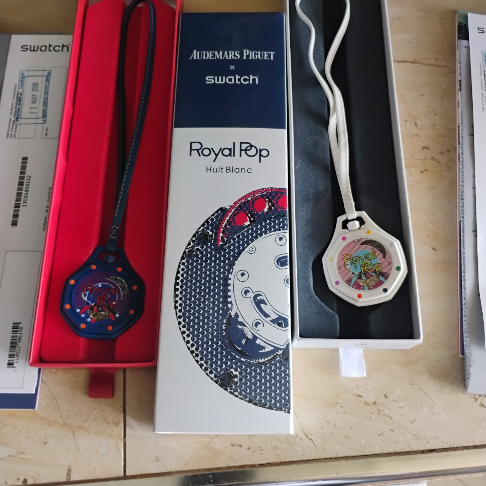 🔥ROYAL POP 3hr dial🔥SWISS MADE NOT QUARTZ!