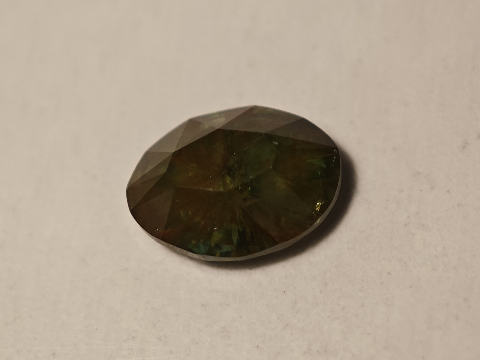 3.3 CT DEMANTOID GARNET HORSE TAIL NAURAL UNHEATED URAL BOBROVKA 10×7.7×4.3mm