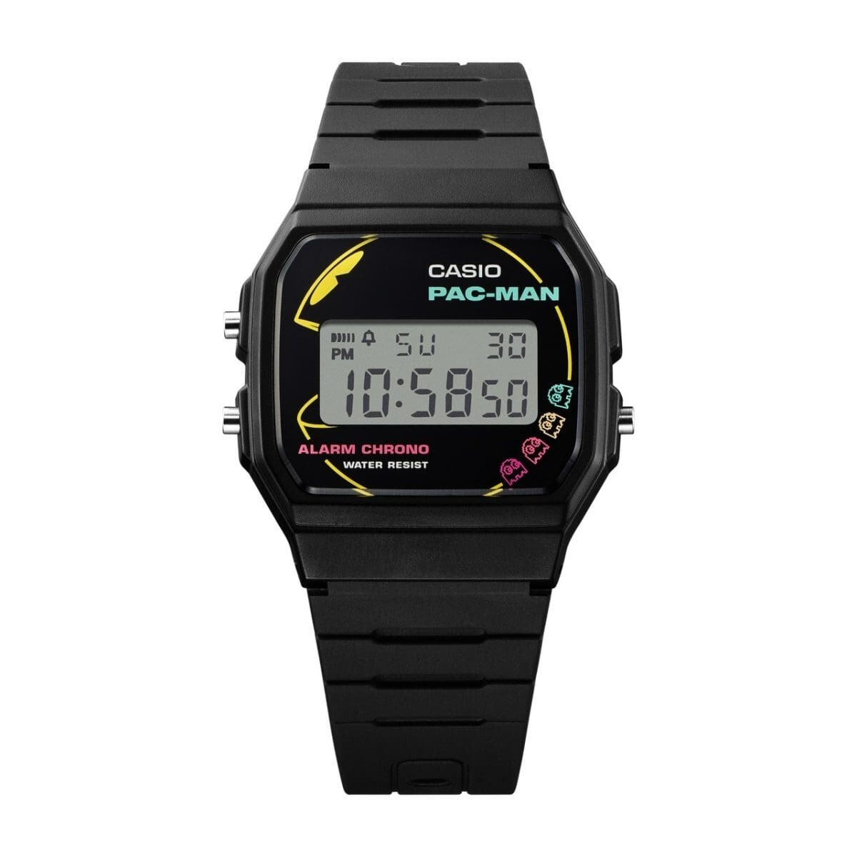 CASIO CLASSIC Men’s Watch F-91WPC-1AJR Black Pac-Man collaboration LIMITED