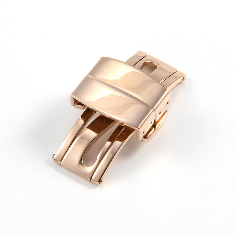 Butterfly Clasp Solid Stainless Steel Folding Buckle for Patek Philippe AQUANAUT