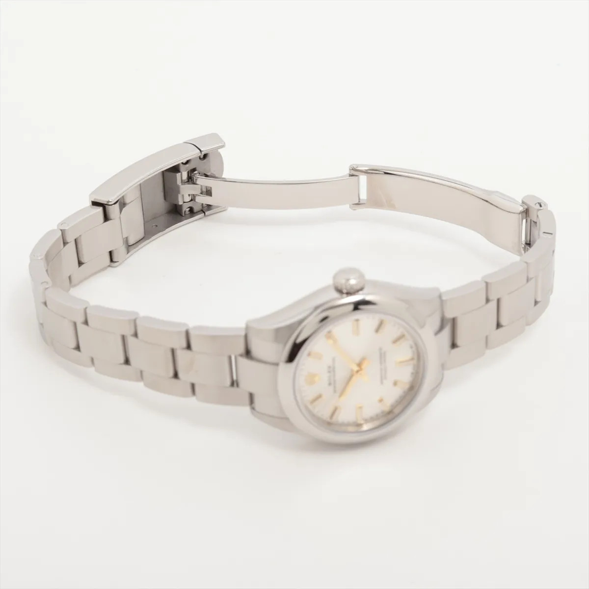 Rolex Oyster Perpetual 28 276200 SS SS AT Silver-Face