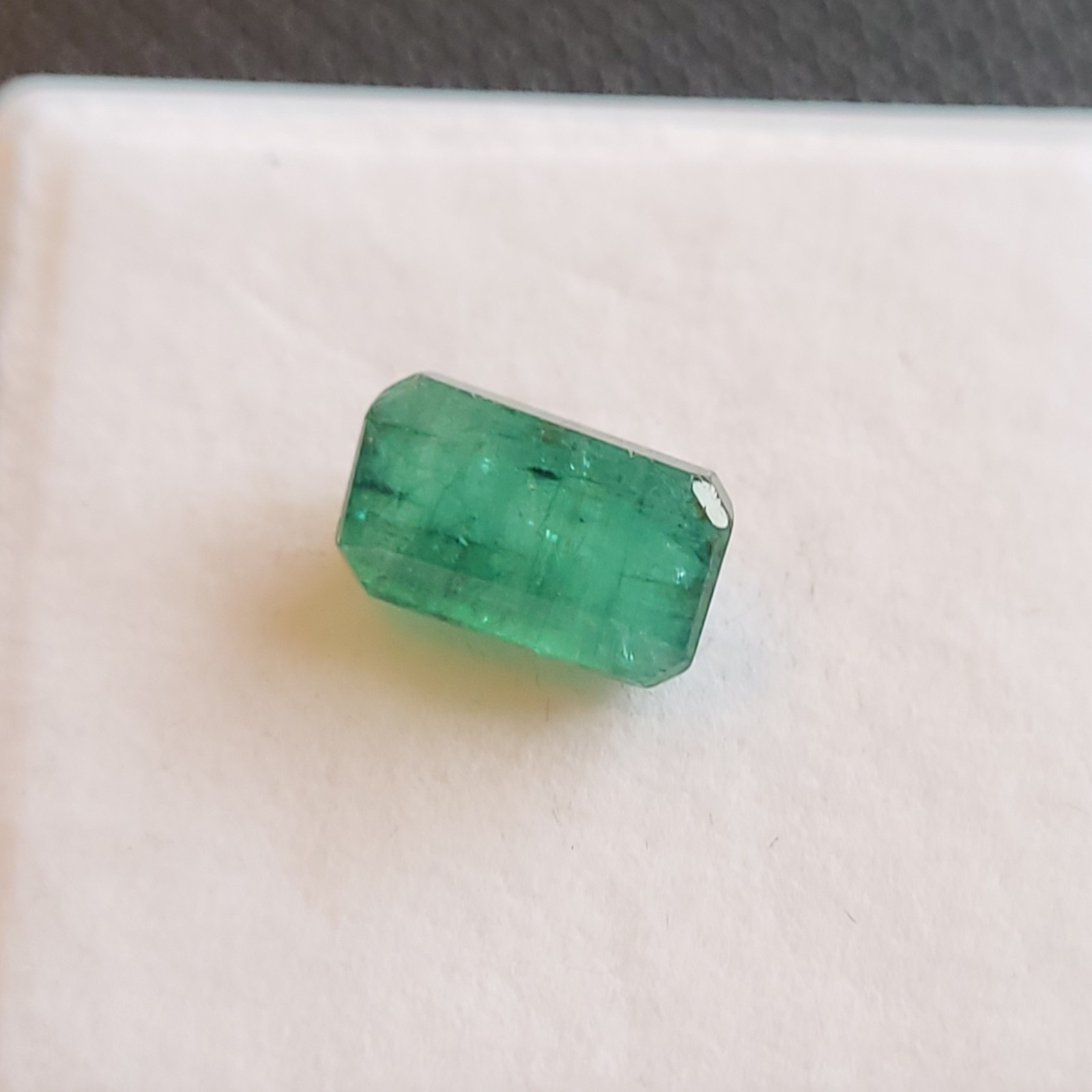 Stunning Ideal Dark Green Natural Untreated Certified Zambian Emerald 4.20ct