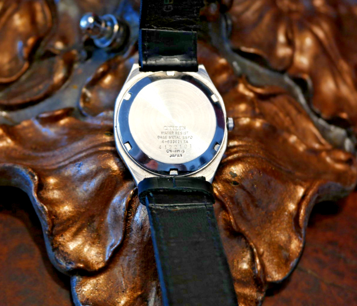 Sharp Citizens New Master Men’s Wristwatch – – Automatic 21J, New Leather Band