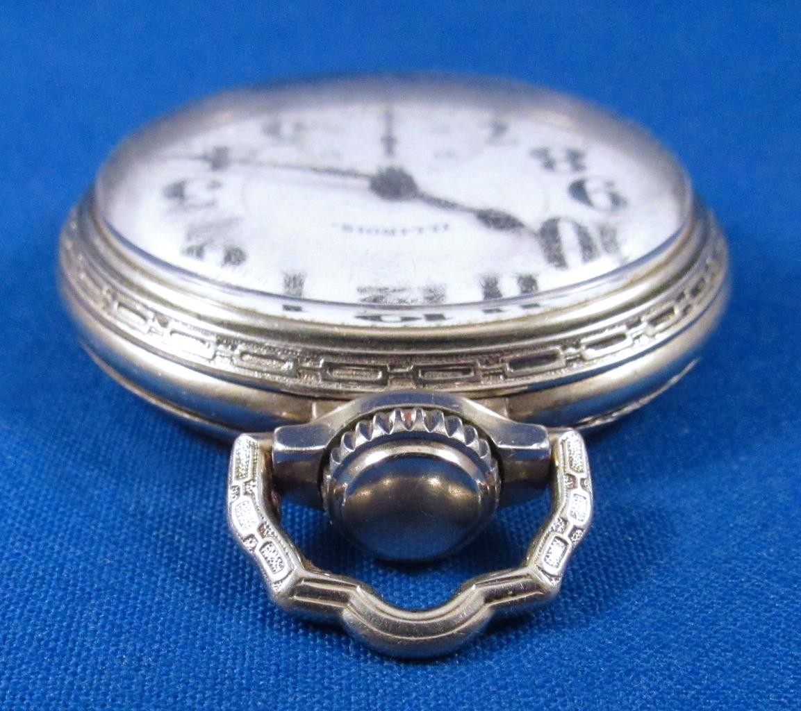 1927 ILLINOIS Type III 60 Hr BUNN SPECIAL 21J Railroad 16s 14K GF Pocket Watch