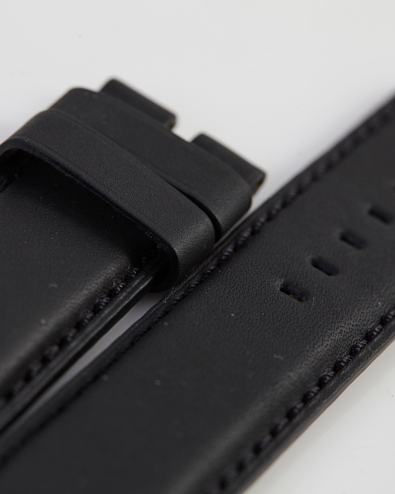 Ernst Benz 22mm x 22mm Black John Varvatos Leather Band John Varvatos Black