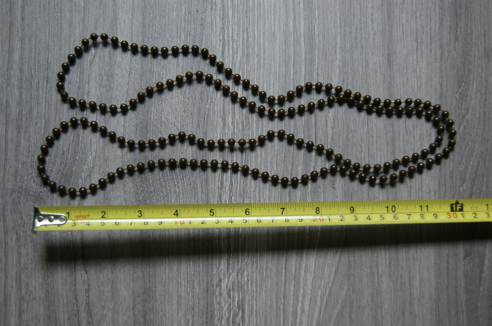 Bead Necklace 53 Inch Brand New 6mm Plastic Beads On String /6 Strand Bracelet