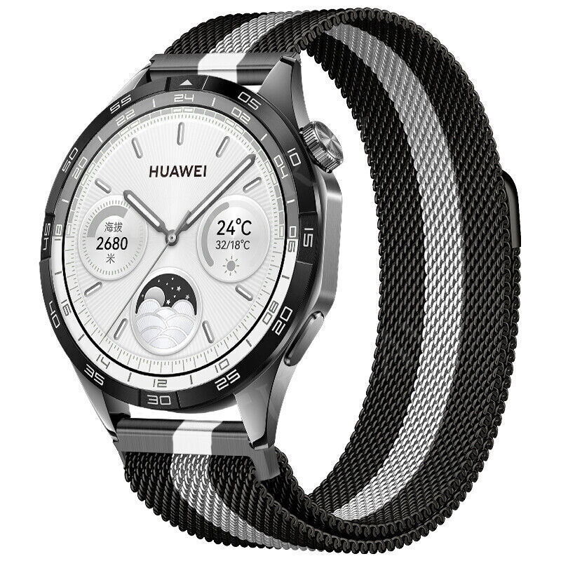 For Garmin Venu 3S/2S/Vivoactive 4S 3S/Forerunner 255S 265S Metal Strap Band