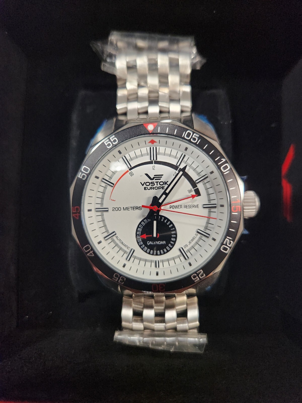 NEW Vostok-Europe N1 Rocket Power Reserve Men’s Watch
