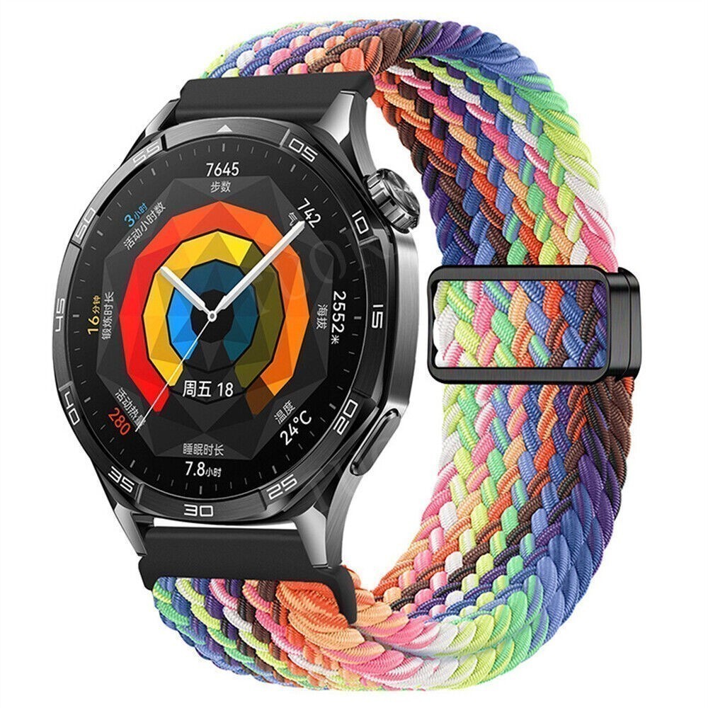 Nylon Magnetic Watch Band Wrist Strap For Amazfit GTS 4 GTS 2 GTR 3 2e GTR 47mm