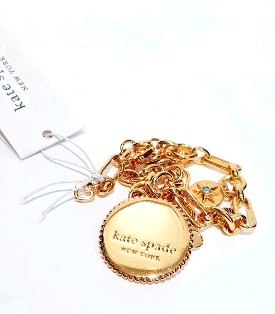 Kate Spade New York My Medallion Charm Bracelet NWT Rare FREE SHIP!