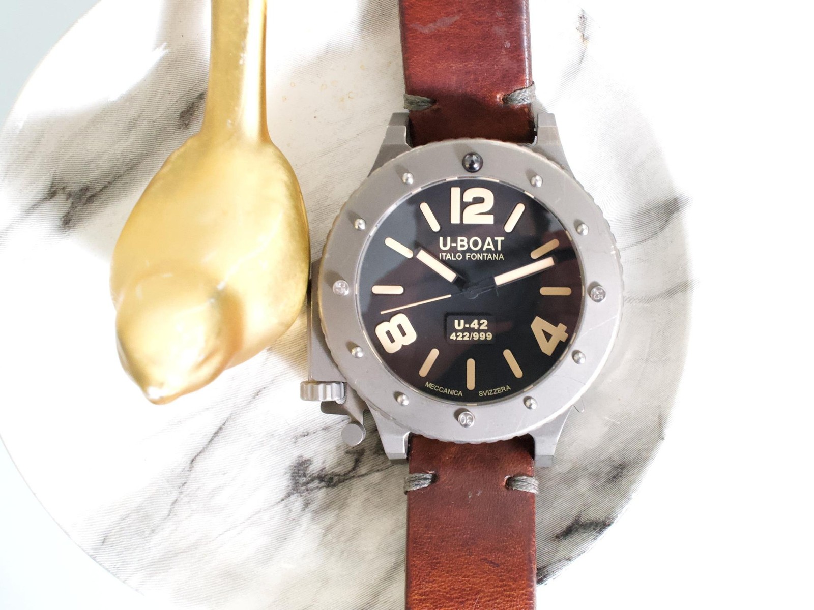 U-Boat U-42 Italo Fontana 53MM Limited Edition Titanium Automatic Limited to 99