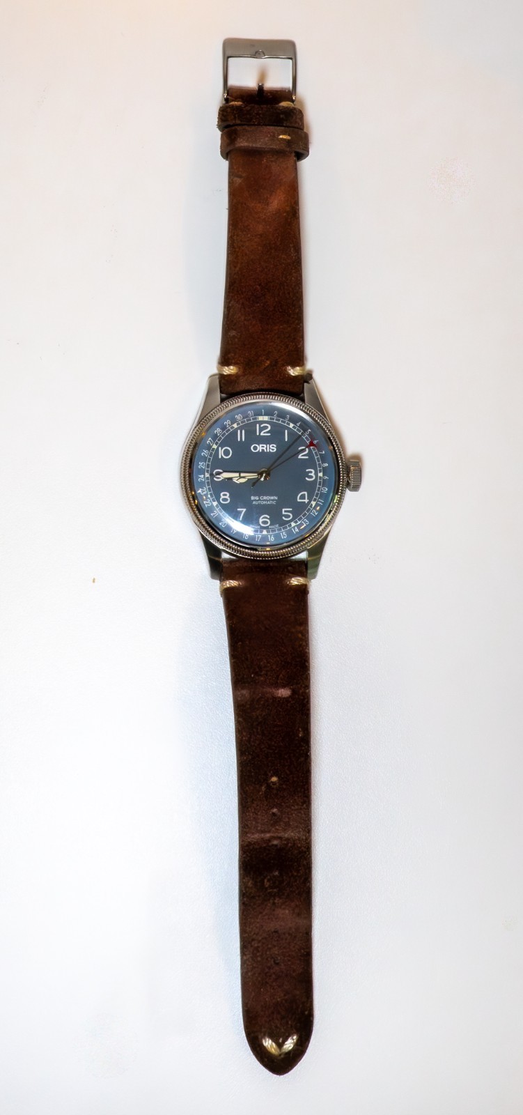 Oris Big Crown Pointer Date Steel Blue Men’s Watch -open box