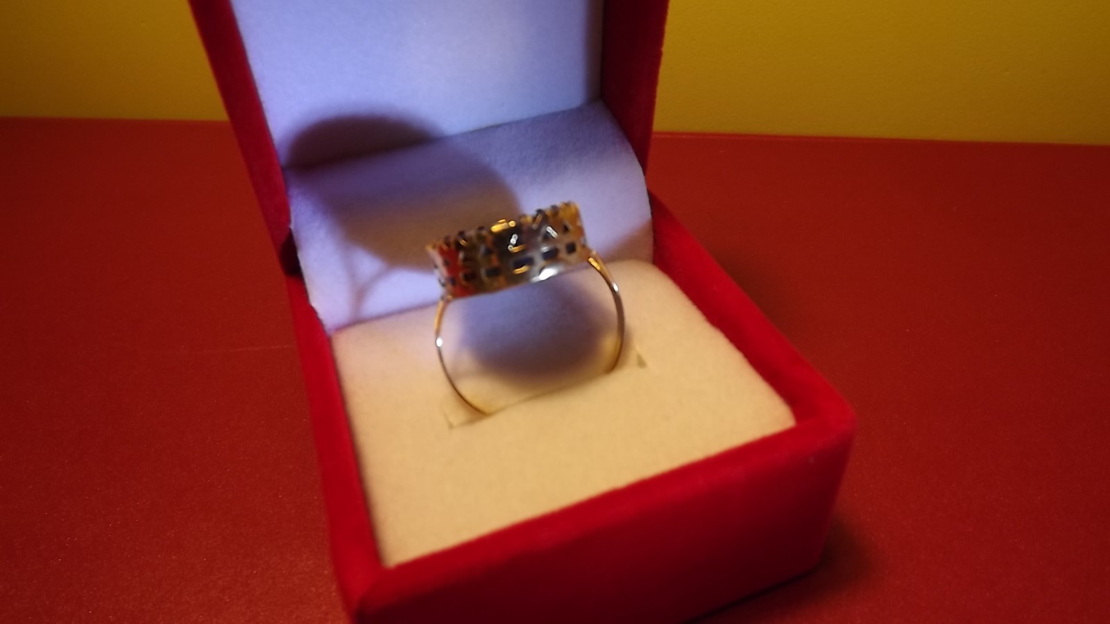 22ct Asian Yellow Gold Oval Black Onyx “Ya Zahra a.s” Simple Ladies Ring Size 16