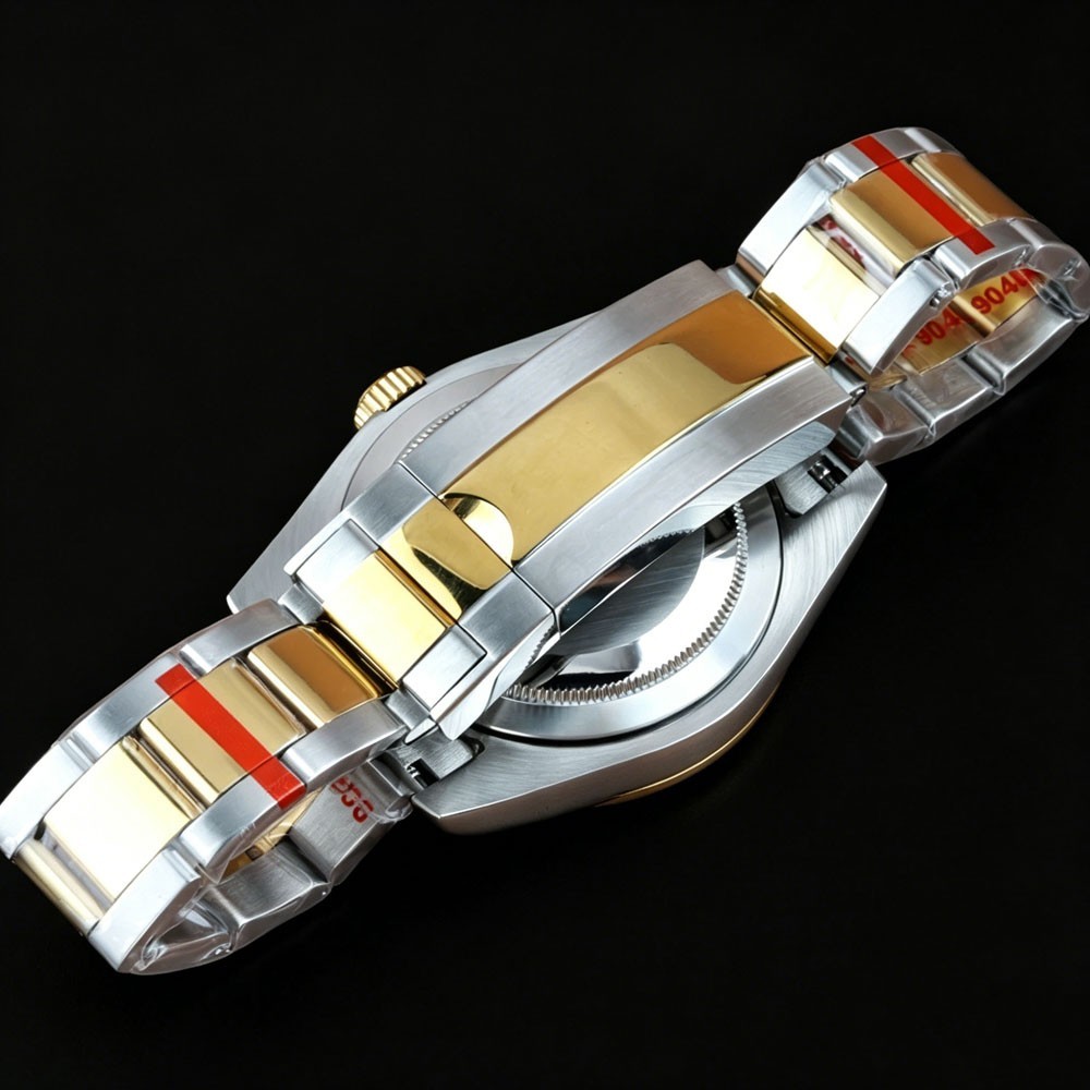 Tandorio 39mm Two-tone Sapphire 20ATM Luminous Automatic Japan NH35 Men Watch