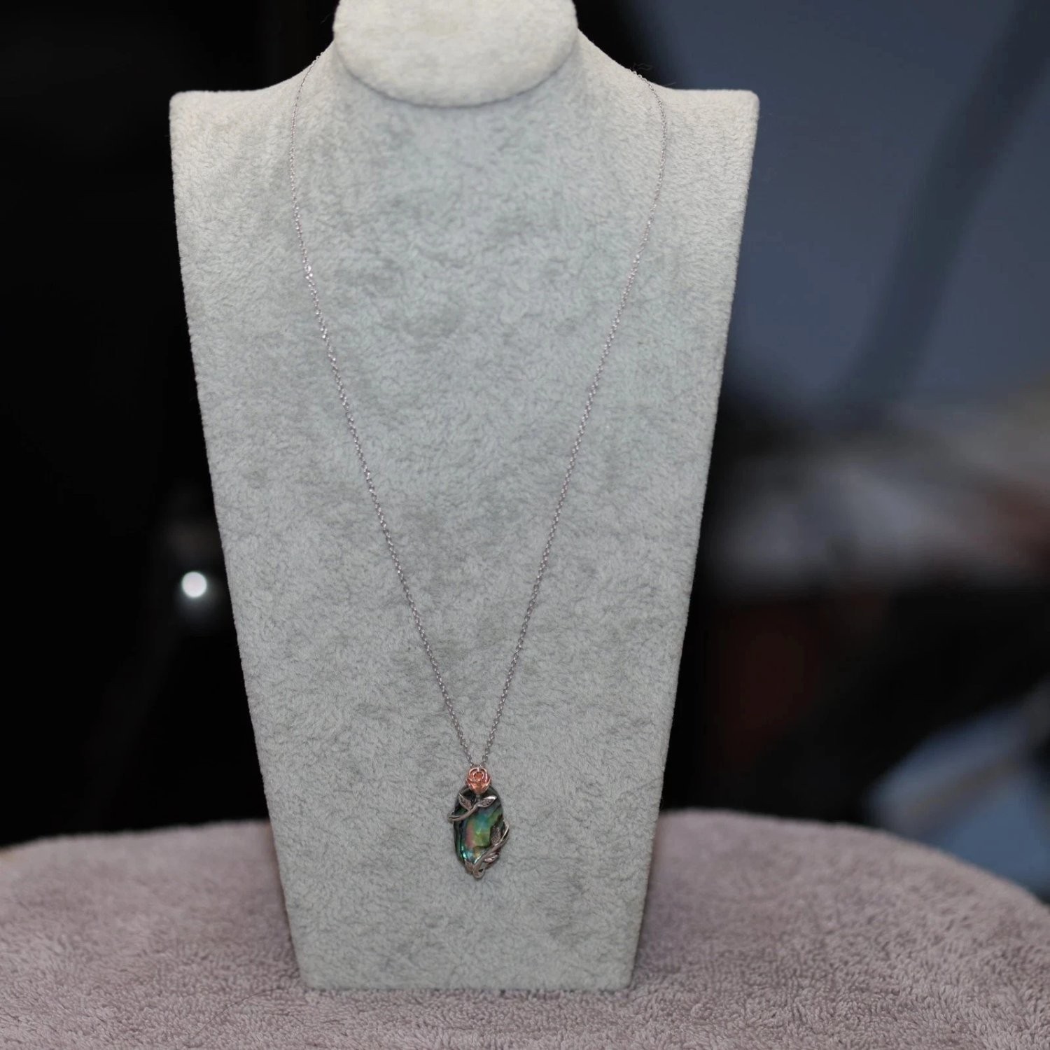 Necklace 18 Inch Chain Multicolor 925 Sterling Adjustable Extender Silver