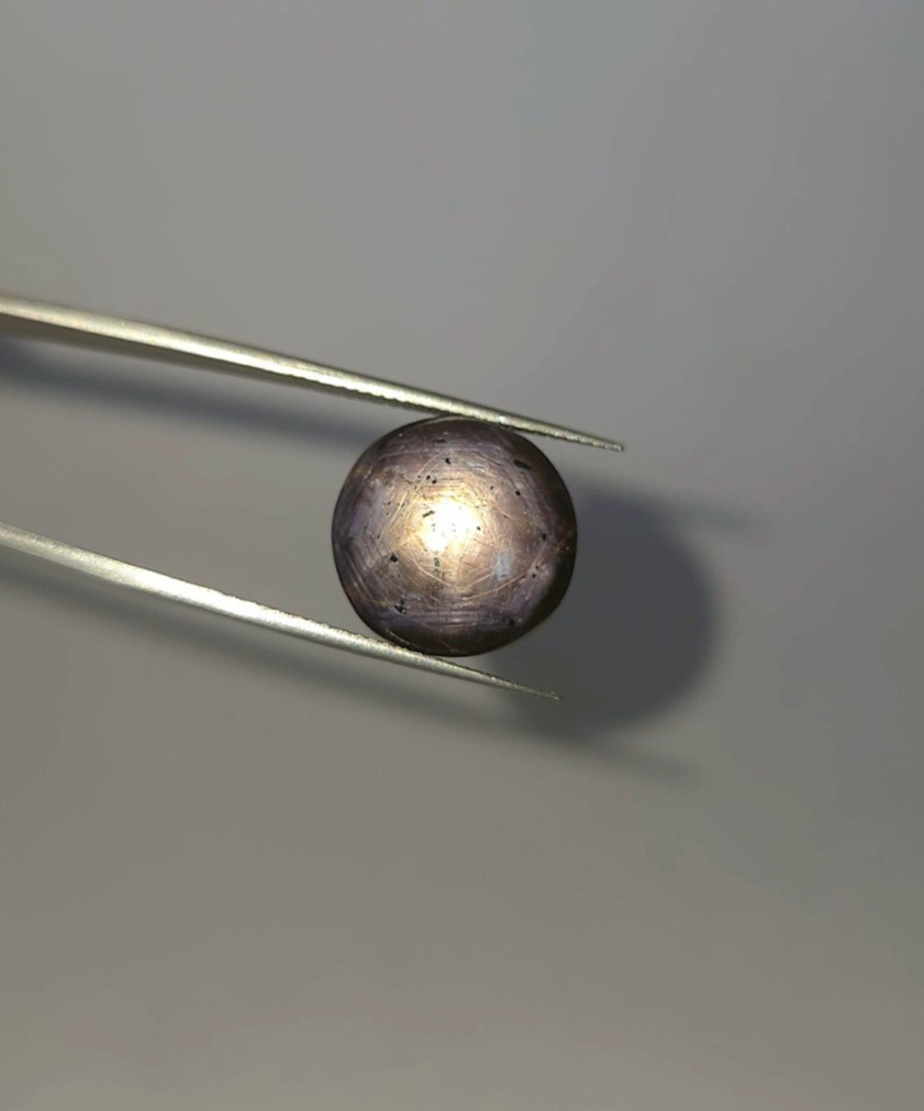 Natural 28.15 ct Star Sapphire Purple Round Cabochon untreated loose gemstone
