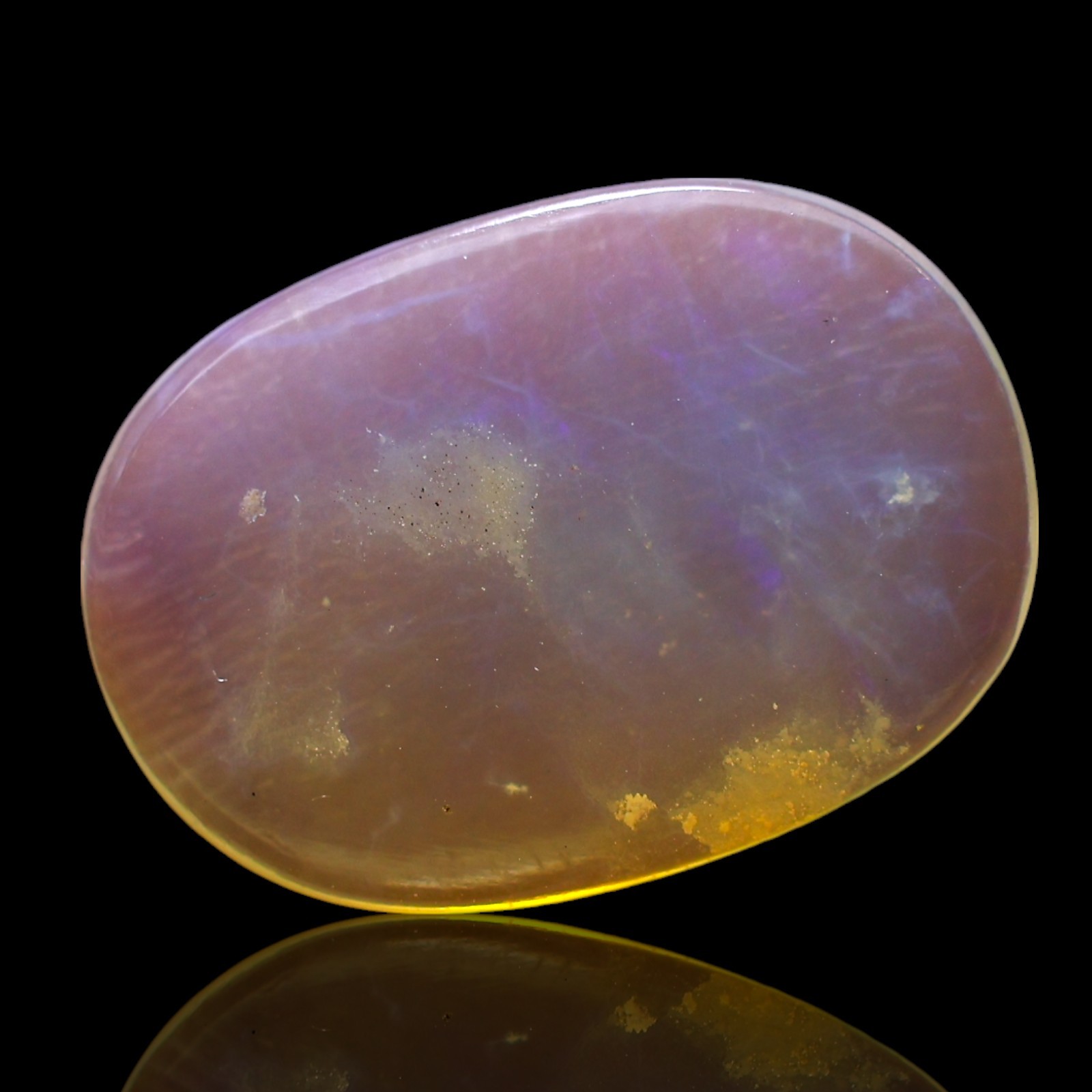 2.00 Cts Natural Fire Opal Oval Cabochon Handcrafted Jewelry Supply 16x11x2 mm