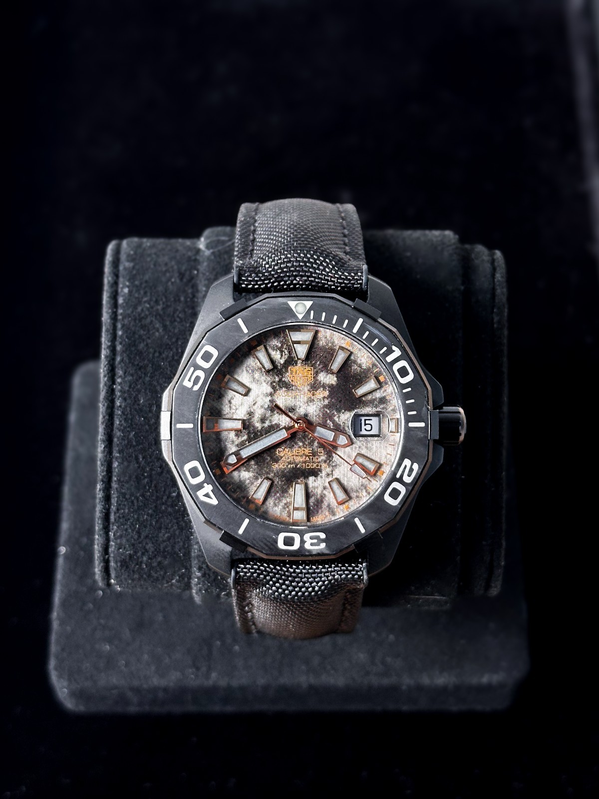 TAG Heuer Aquaracer Carbon Limited Edition | WBD218A.FC6445 | Rose Gold Titanium