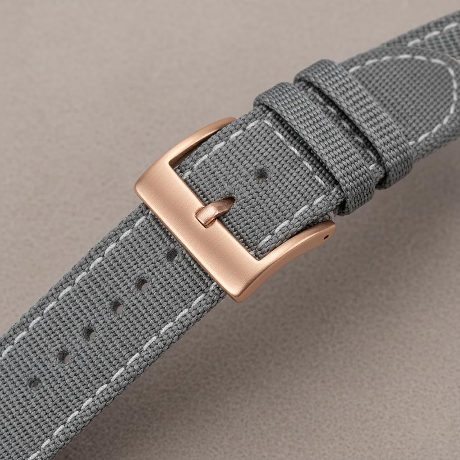 Bronze Watch Strap Buckle 20mm, Tongue Buckle with Spring Bars, Watch Bands C…