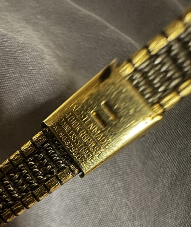 Vintage 10k RGP Waltham Ladies Gold watch elegant hidden Fold clasp rare find