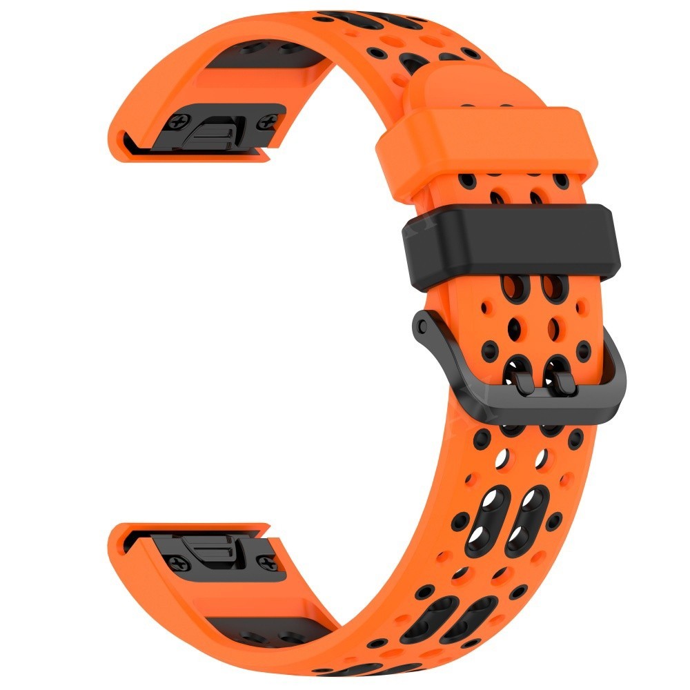 Quickfit Silicone Strap For Garmin Fenix 8 Solar Epix 7 7X 6 6X Pro 5 Watch Band