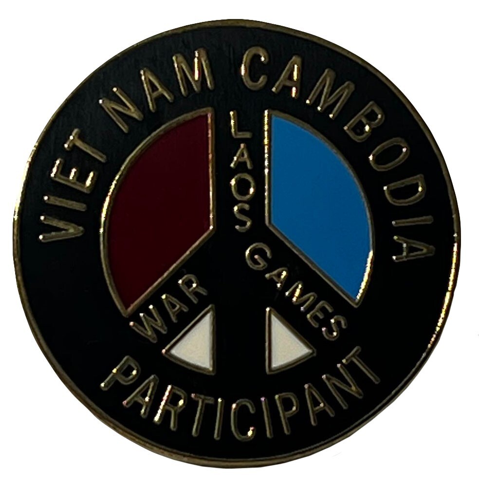 Hat Pin Military War Games Southeast Asia NEW Lapel Pin Push Pin