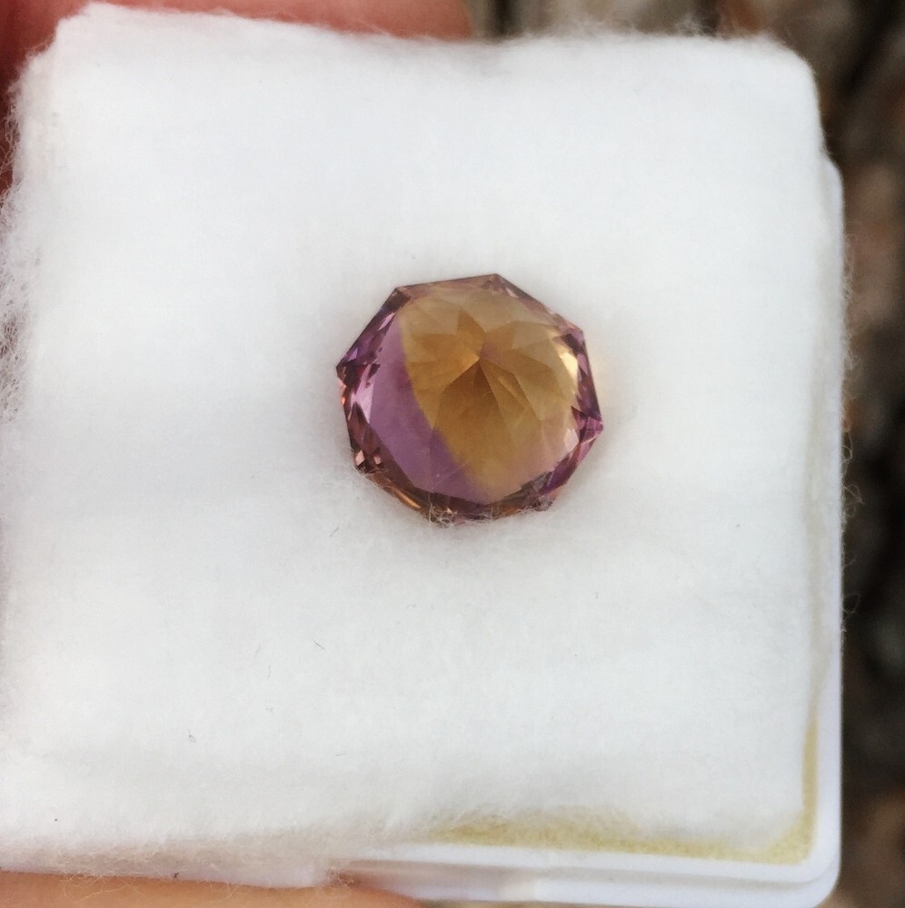 USA Cut! Bright And Clean Natural Ametrine 7.27 Carats GLI