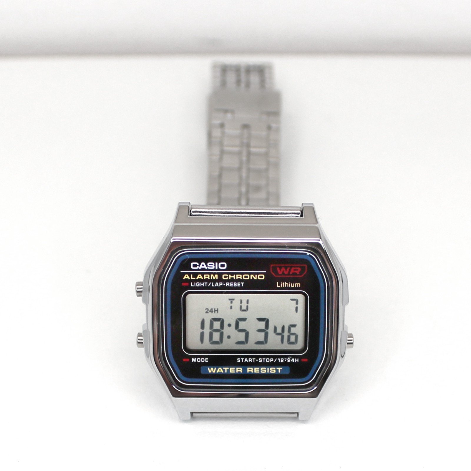 Genuine Casio A159WA-N1JH Silver Digital Watch: JDM Made in Japan, New, UK Stock