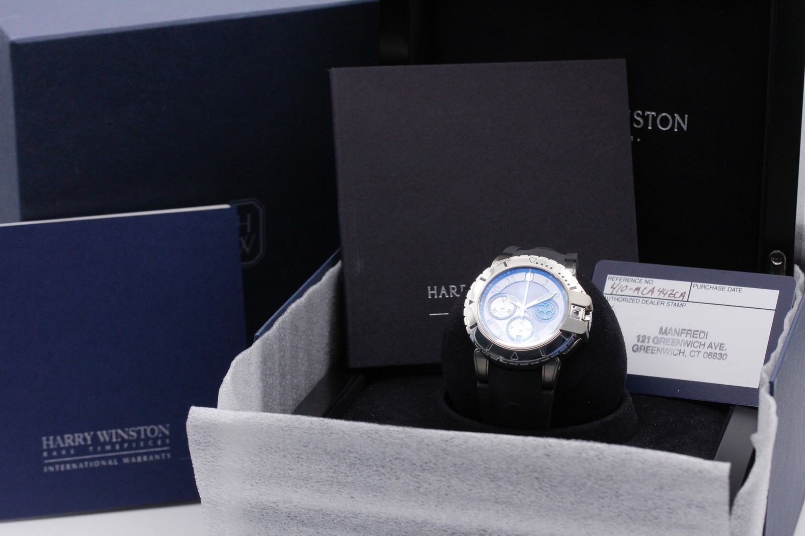 Harry Winston Project Z2 Diver “Limited Edition of 200” 410/MCA44ZC.A