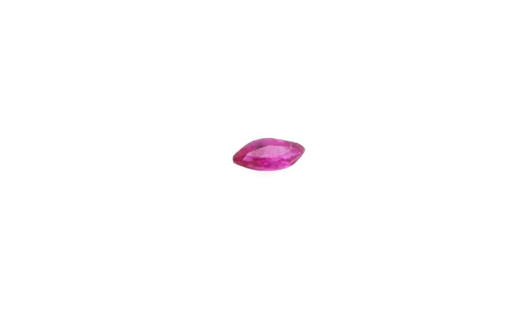 0.11ct Marquise Cut Lab Created Ruby Gemstones 4 x 2 mm