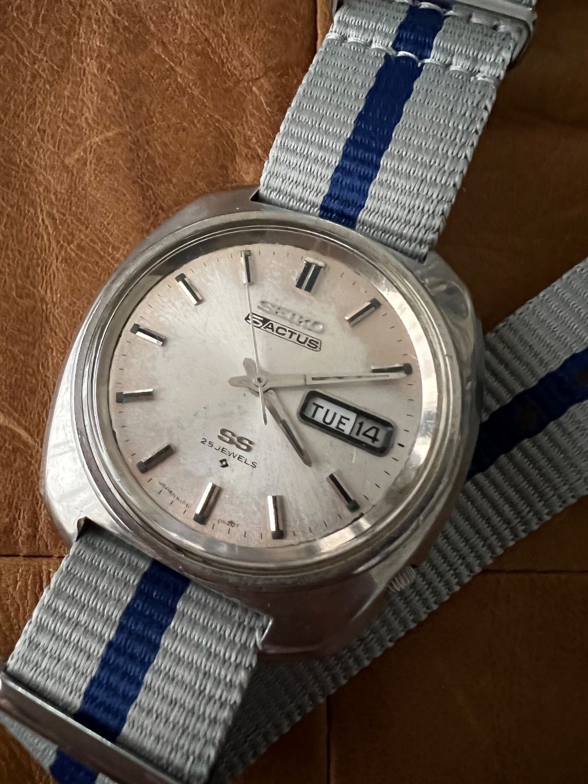 Seiko 5 Actus Automatic 6106 7580 Automatic Working Condition