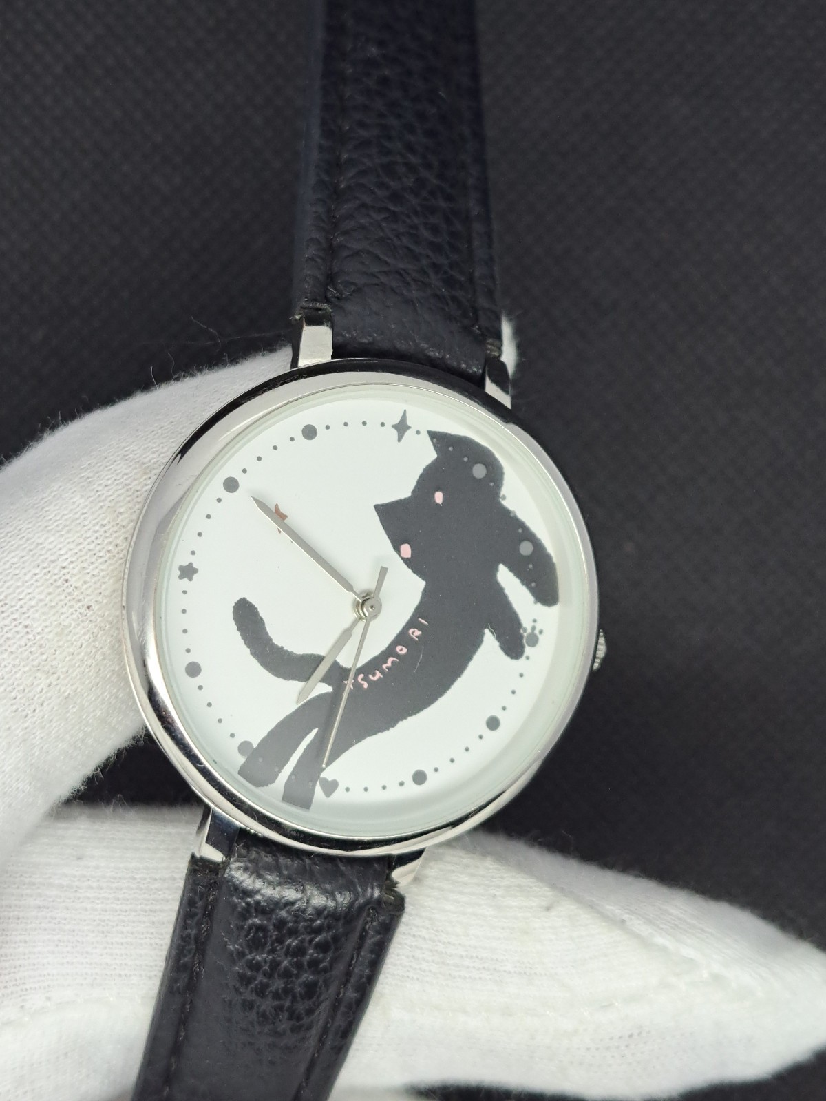 RARE Tsumori Chisato Cat Watch by Issey Miyake WRISTWATCH ART