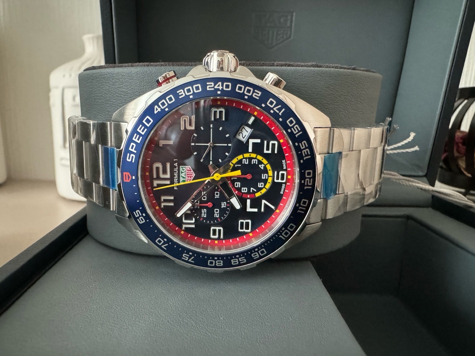 TAG Heuer Formula 1 X Red Bull Racing Quartz 43MM SS Men’s Watch CAZ101AL.BA0842