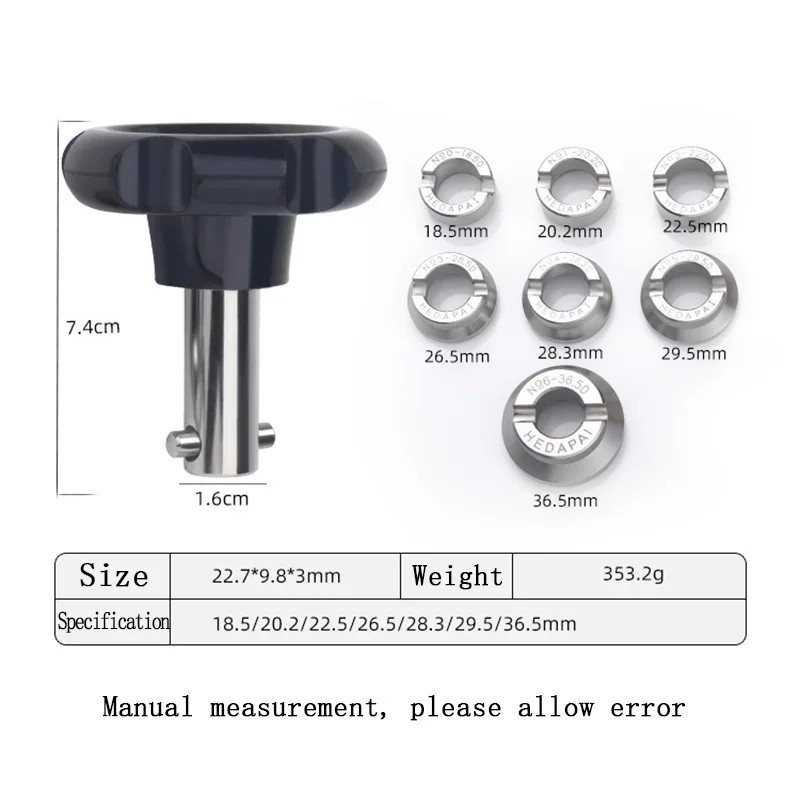 Watch Case Back Opener Wrench Tool Waterproof Screw Back Repair Kit Set