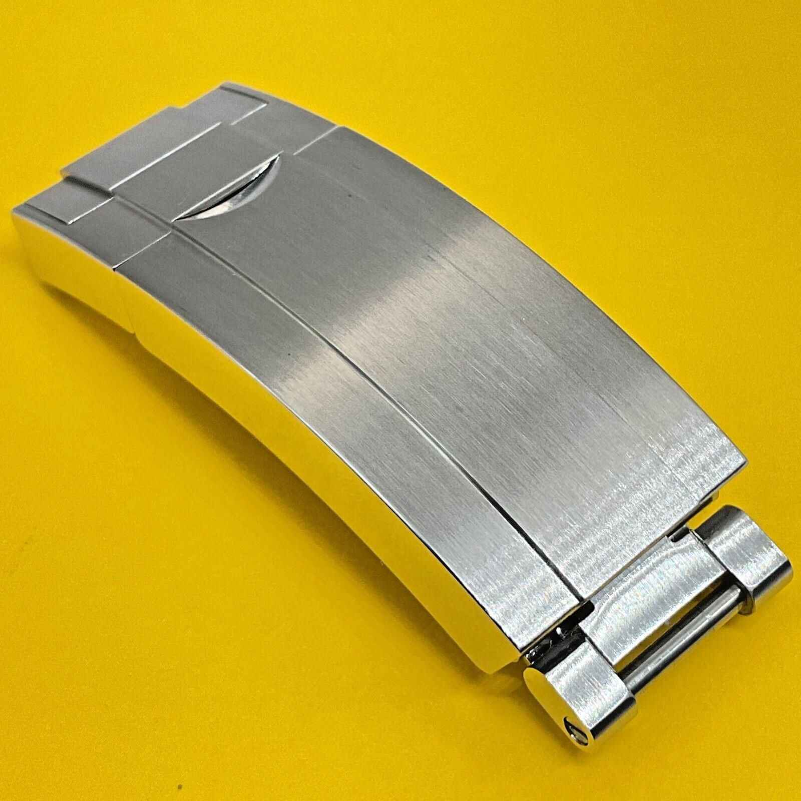 17MM PREMIUM SAFETY RAIL GLIDE-LOCK BUCKLE CLASP FOR ROLEX EXPLORER II 216570