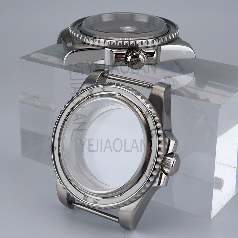 40mm Watch Cases Parts For nh35 nh36 Eta 2824 Miyota 8215 Movement 28.5mm Dial