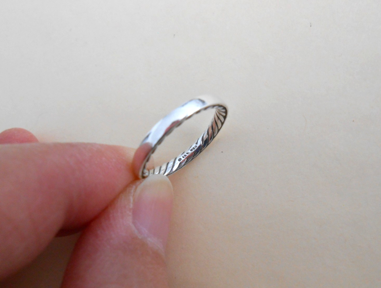David Yurman Streamline Band Ring In Sterling Silver, 2 mm, Size 5.5
