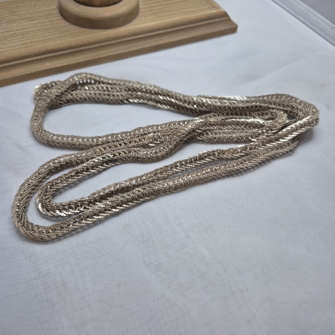 Vintage Guatemala Wedding 72 Inch Infinity Love Necklace