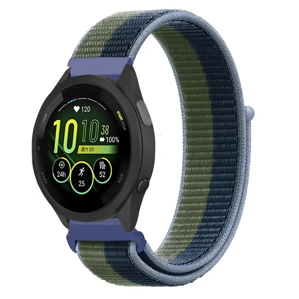 20mm 22mm Nylon Strap for Garmin Forerunner 970 965 955 570 265 165 55 Sport Bra