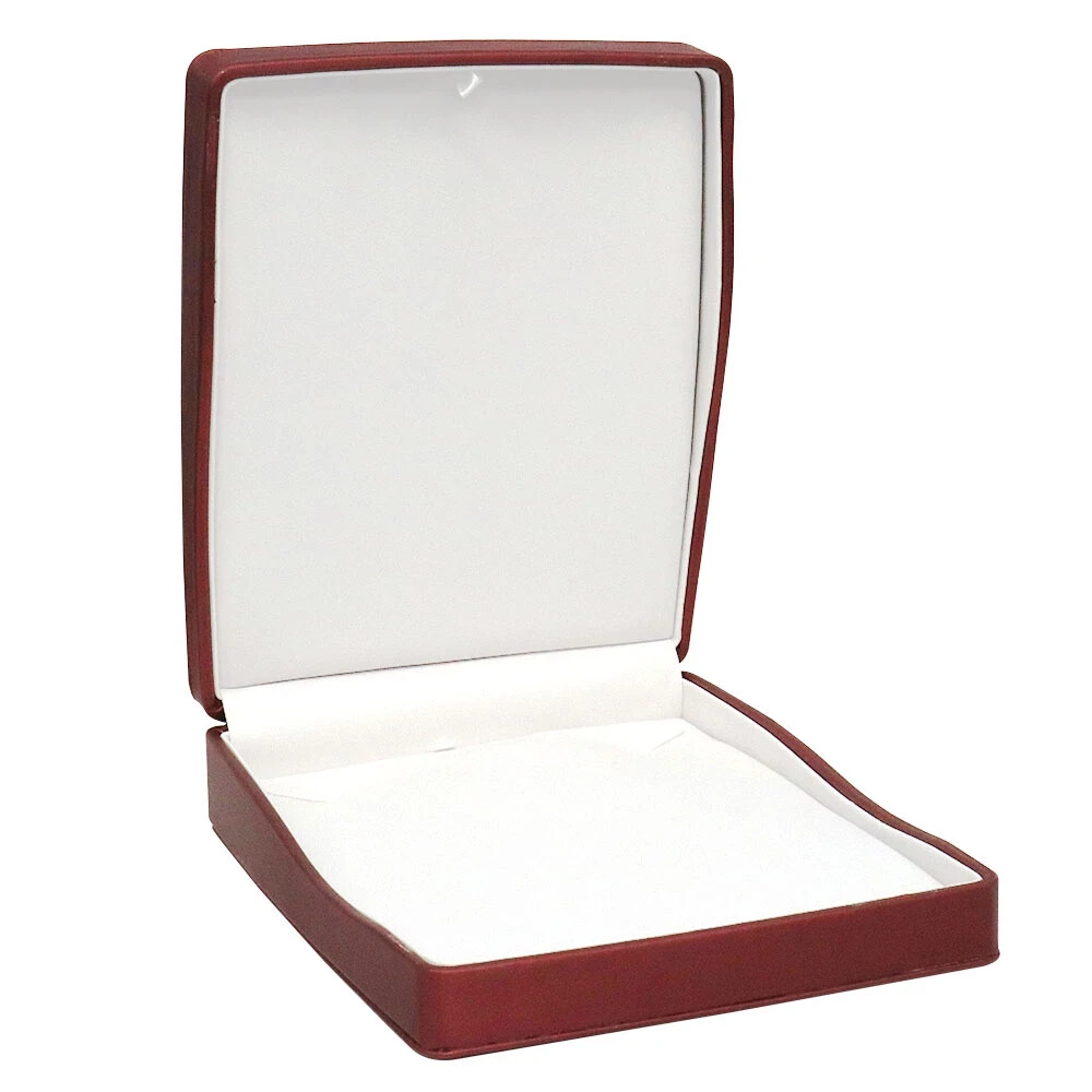 1 PCS Premium Leatherette Large Jewelry Necklace Packaging Gift Box