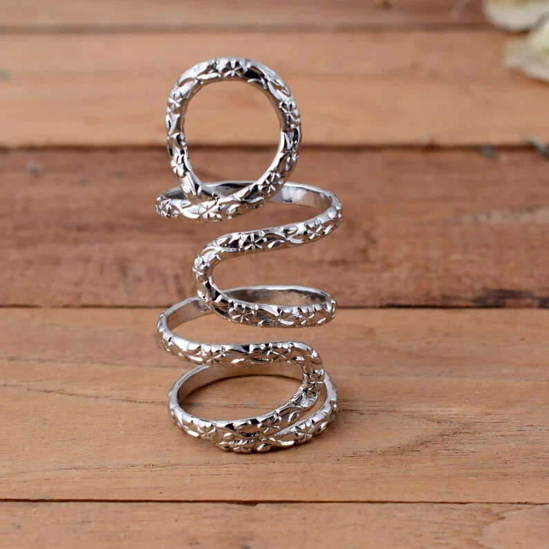 Arthritis Ring, full Finger Ring, Splint Knuckle Ring, 925 Silver Ring, All Size