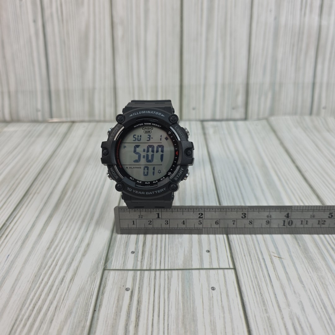 Casio General AE-1500WH-1AVDF Black Resin Strap Men’s Watch