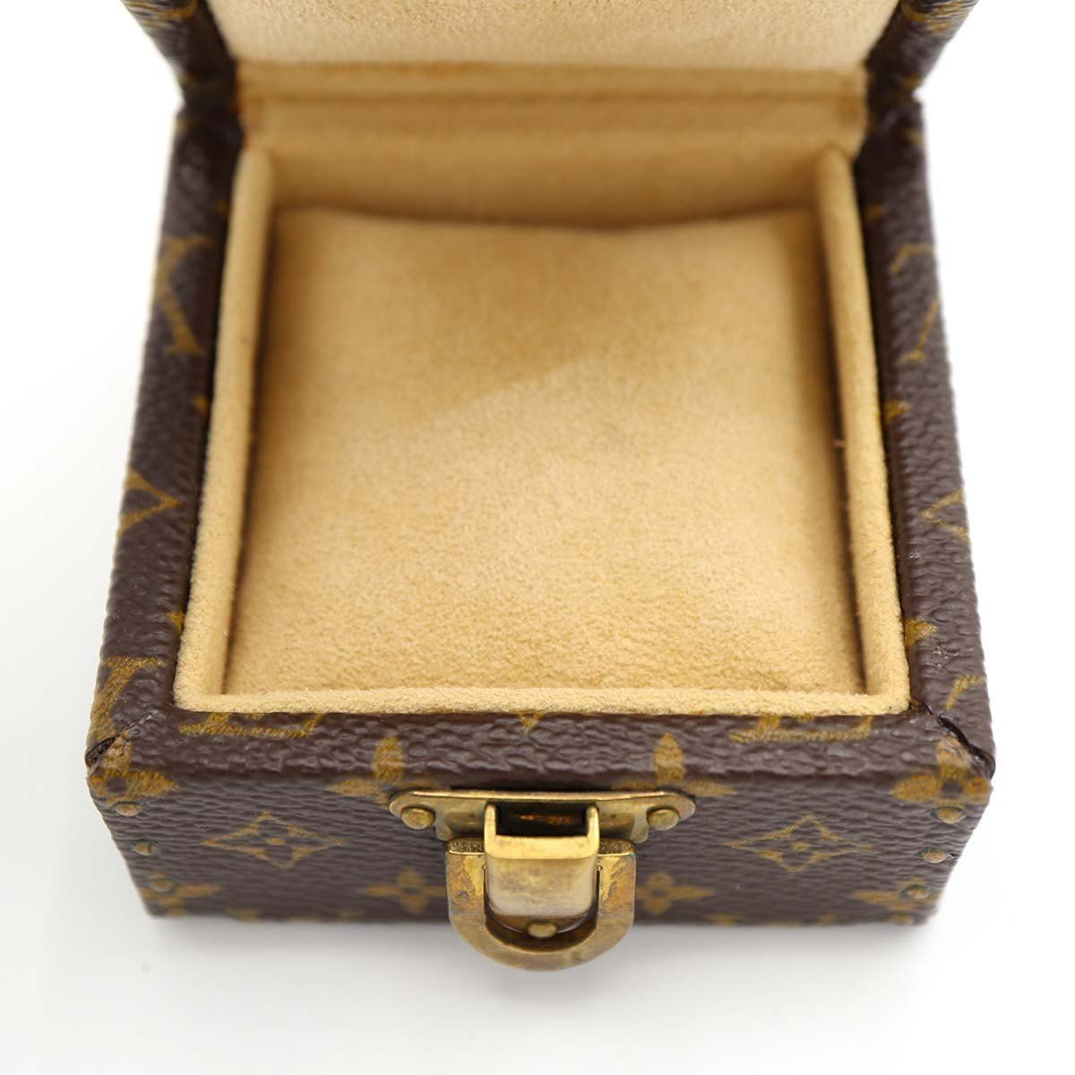 LOUIS VUITTON Monogram Ecline Declaration Jewelry Box M21010 Brown RARE JPN