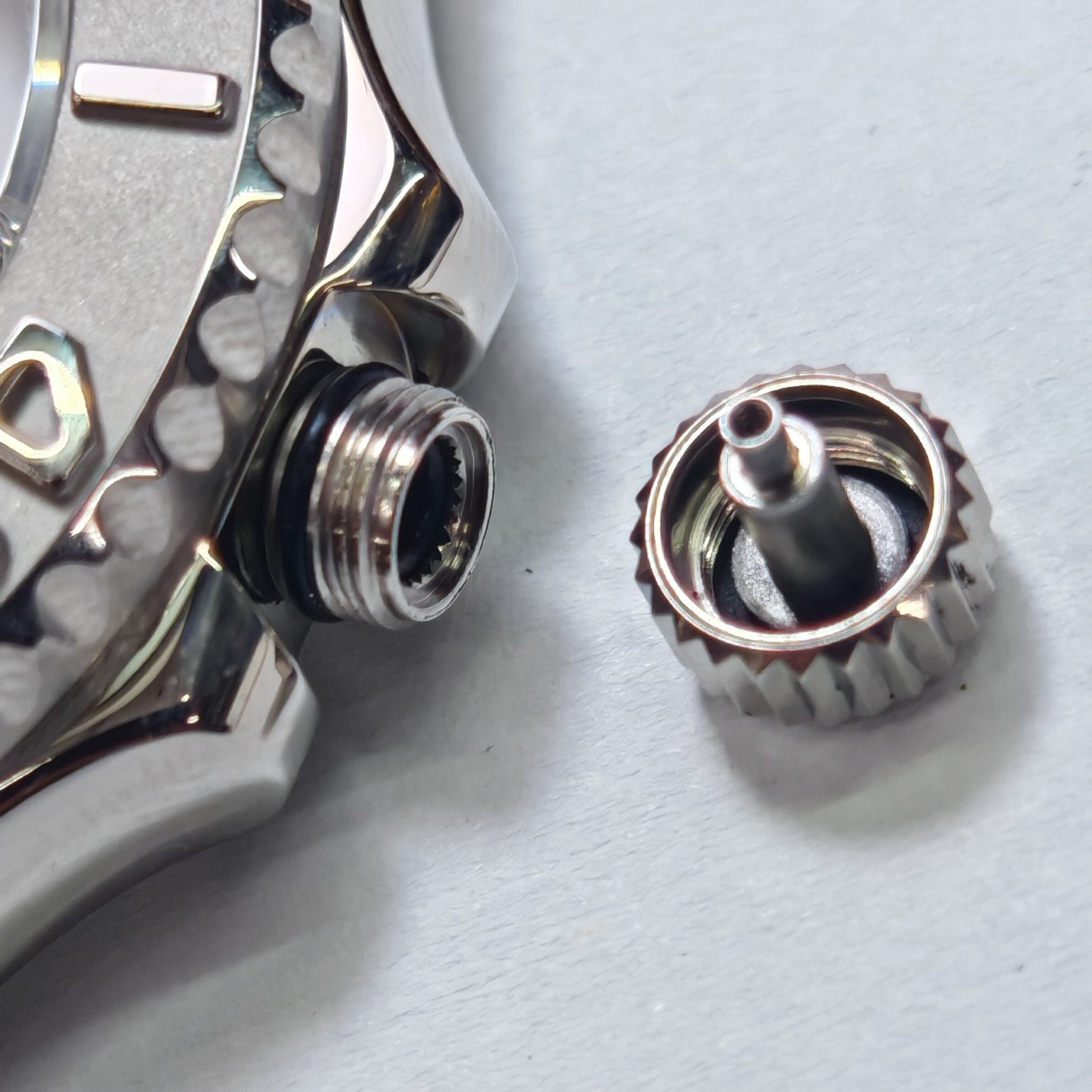 DIY Watch Part Kit for Movement 2836 8215 40mm Watch Case+Dial+Hands+Steel Strap