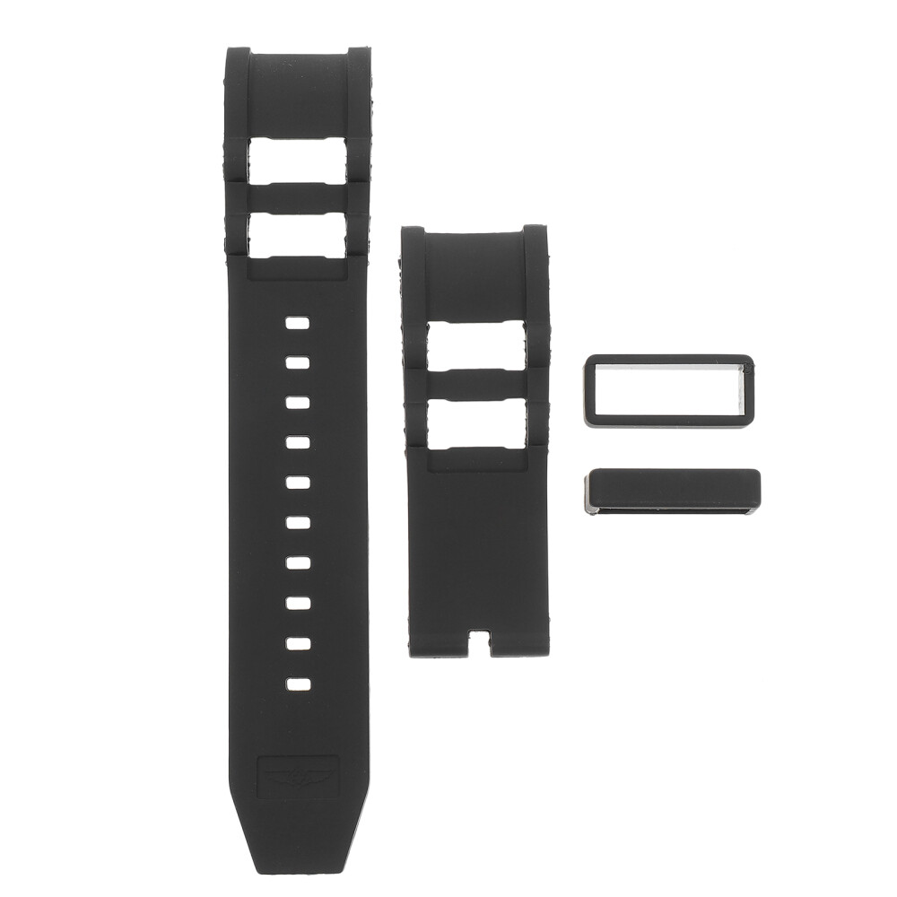 Smart Bracelet Strap Smart Watch Waterproof for Invicta (Black without Buckle)