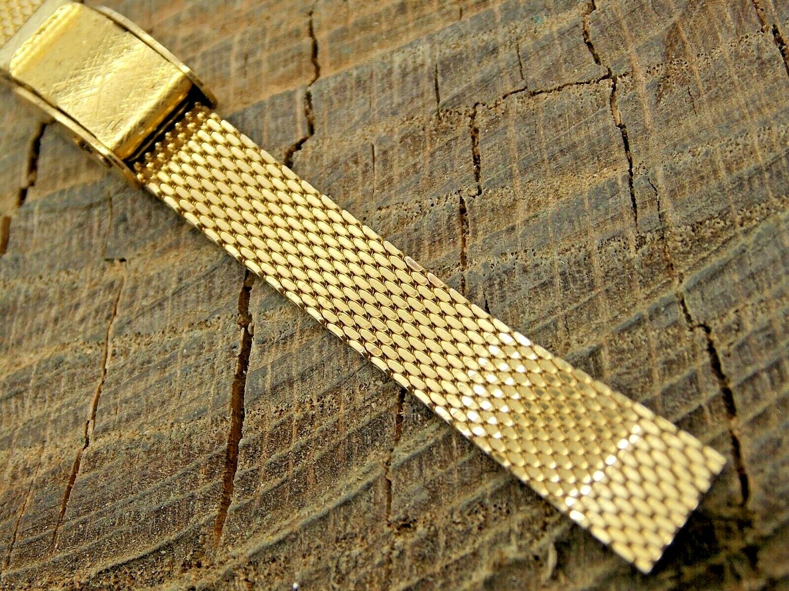Duchess NOS Vintage Unused Gold Filled Sliding Clasp Watch Band 8mm Ladies